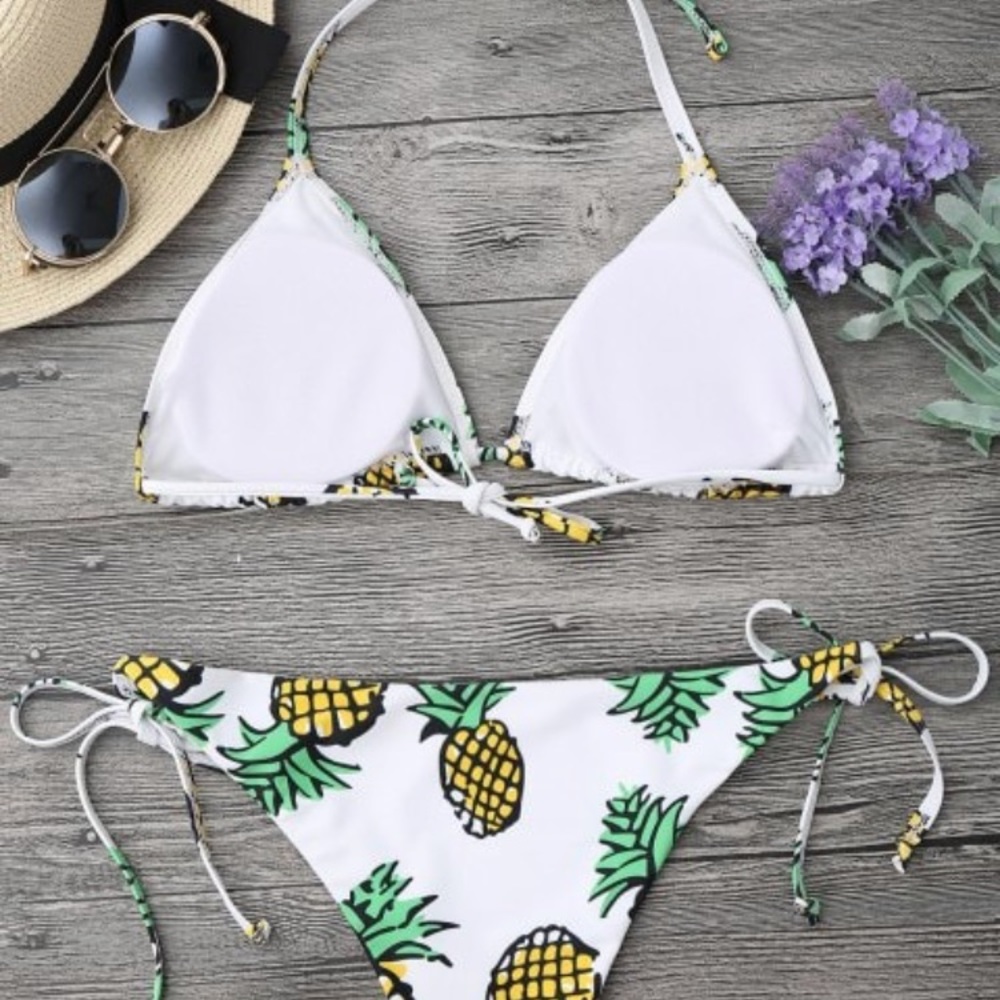 Triangle pineapple bikini - Picture 2 of 5